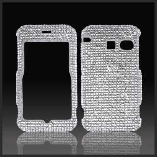SILVER BLING CRYSTAL CASE COVER FOR SANYO 2700 JUNO  