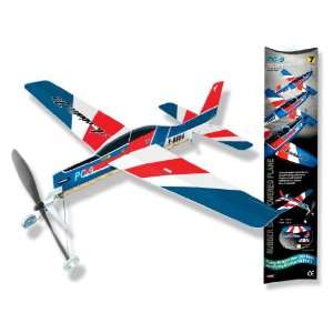  White Wings Aerobic Jet Rubberband Powered Plane: Toys 