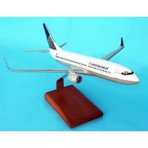  Continental 737 800 1/100 W/WINGLETS: Home & Kitchen