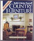 Build Yourself Country Furniture 1987 Table Desk Chair  