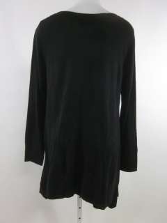 BURKE & HARE Black Long Sleeve Sweater Top Sz. L  