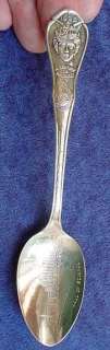 1933 Chicago Worlds Fair Administration Building Rodgers Silver Spoon 