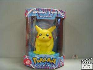 Pikachu #25 Pokemon Bank Applause * dents in plastic  