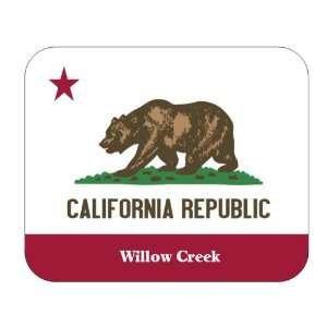  US State Flag   Willow Creek, California (CA) Mouse Pad 