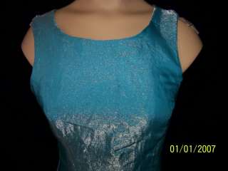 teal blue party prom dress occasion McClintock  