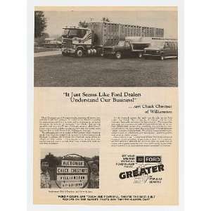  1983 Chuck & Jane Chestnut Williamston MI Ford Truck Print 