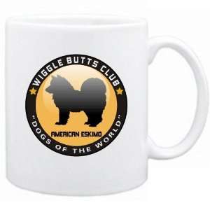    New  American Eskimo   Wiggle Butts Club  Mug Dog