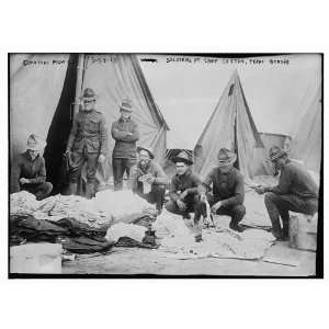  Soldiers at Camp Cotton,Texas border