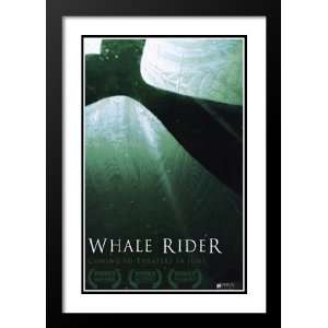  Whale Rider 32x45 Framed and Double Matted Movie Poster 