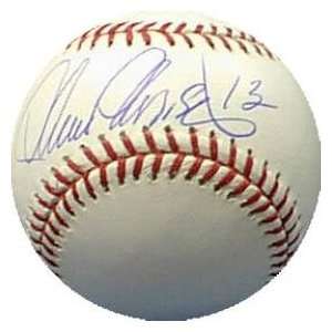  Lance Parrish autographed Baseball