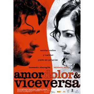   Vice Versa Poster Spanish 27x40 Irene Azuela Joaqu?n Cosio Tony Dalton