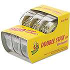 Manco Permanent Double Stick Tape, 1/2 x 300, 1 Core, Clear