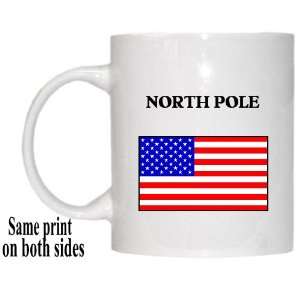  US Flag   North Pole, Alaska (AK) Mug: Everything Else