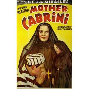  1920s Italian Immigrant Mother Cabrini Nun Silent Movie 