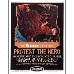   : Protest The Hero   Posters   Limited Concert Promo: Home & Kitchen