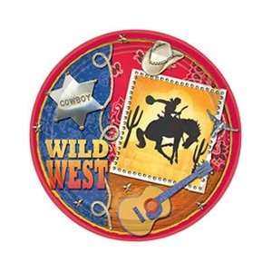 Wild Wild West Dinner Plates Toys & Games