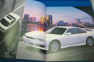 S14 NISSAN Silvia Japanese Brochure 1996 KOUKI Prospekt Ks Qz AERO J 