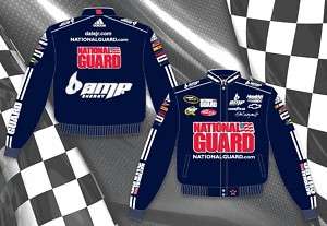 Dale Earnhardt JR 2011 NASCAR National Guard Jacket Coat Mens Womens 