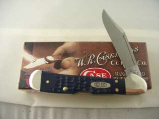 Case XX 2011 Navy Blue Mini Copperlock Knife MIB 61749L SS  