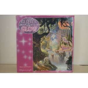   Unicorn Dreams   Glitter & Glow 750 Jigsaw Puzzle Toys & Games