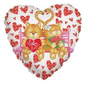  18 Love Cats Prism Look Balloon (1 ct) Toys & Games