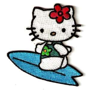   in Hawaii w flower in ear Embroidered Iron On / Sew On Patch   Sanrio