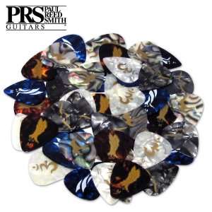 Paul Reed Smith PRS Premium Pearloid Picks   48 Assorted Variety Pack 