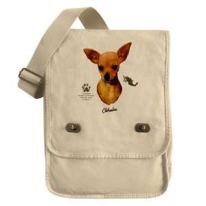  Messenger Field Bag Khaki Chihuahua from Toy Group and 