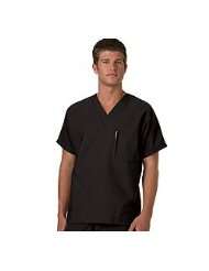 White Swan Unisex One Pocket Top White Swan Scrub Tops for Men or 