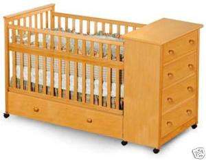 Baby Convertible Captain’s Crib Woodworking Plans  