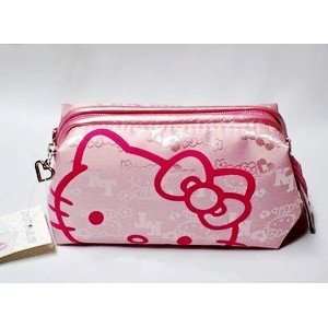   Kitty Style Cosmetic Bag/Make up Bag/Cosmetic Tote Bag,Pink Beauty