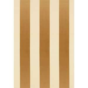  Wickham Satin Stripe Caramel by F Schumacher Fabric: Arts 