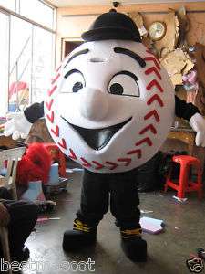 Adult baseball sport Mascot Costume  