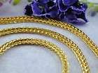 AWESOME CHAIN 22k 24k Gold gp Baht Thai 24 Necklace  