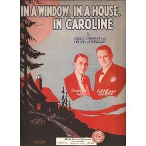    Sheet Music In A Window In A House In Caroline 64 