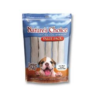 Loving Pets Natures Choice 100 Percent Natural Rawhide White 