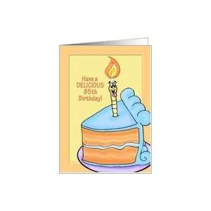  Tasty Cake Humorous 85th Birthday Card Card Toys & Games