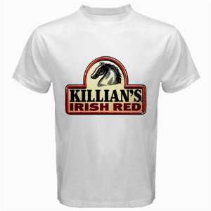  Killians Irish Red Beer Logo New White T Shirt Size  3XL 