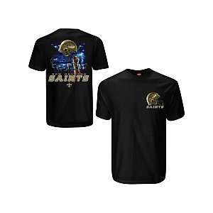  Liquid Blue New Orleans Saints Sky Helmet T Shirt Extra 