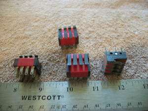 LOT OF MINI CHERRY 4 GANG LIMIT SWITCHES LOOK!  