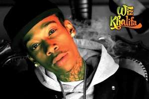 Wiz Khalifa Color Burn Close Up Tattoo Very Rare WOW Awesome Poster 