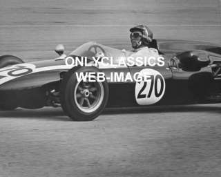 1962 STEVE MCQUEEN SCCA CA AUTO RACING PHOTO COOPER CAR  