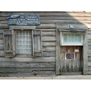  Oldest Wooden School House in America, St. Augustine 