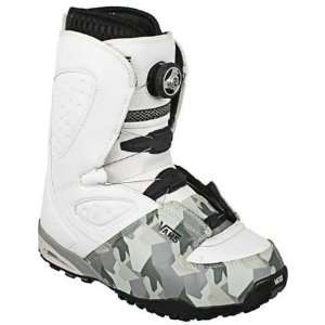   : Vans Fargo Mens Snowboard Boots   White / Camou: Sports & Outdoors
