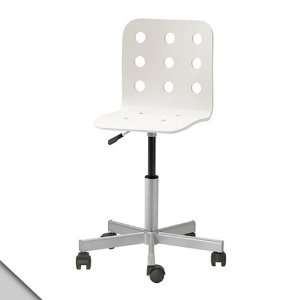   Småland Böna IKEA   JULES Junior desk chair, white: Home & Kitchen