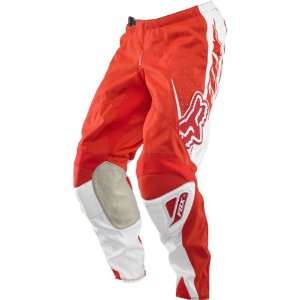  Fox 180 Pants Red/White 28: Sports & Outdoors