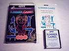 ATARI 2600 GAME; SUMMER GAMES Complete in BOX EPYX