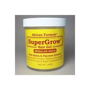  African Formula Super Grow Hair Gel Regular Hold 16 oz 