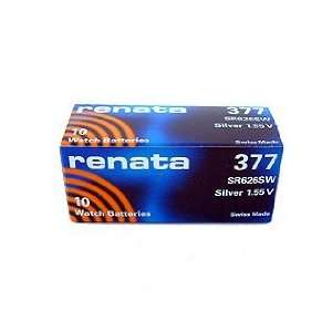  10 Renata Watch Batteries: 377 (Sr626Sw): Home & Kitchen