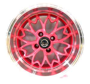 OG Axis Sakura Wheel/Rim Pink 15x8 4x100 +25 Low offset 4pcs  